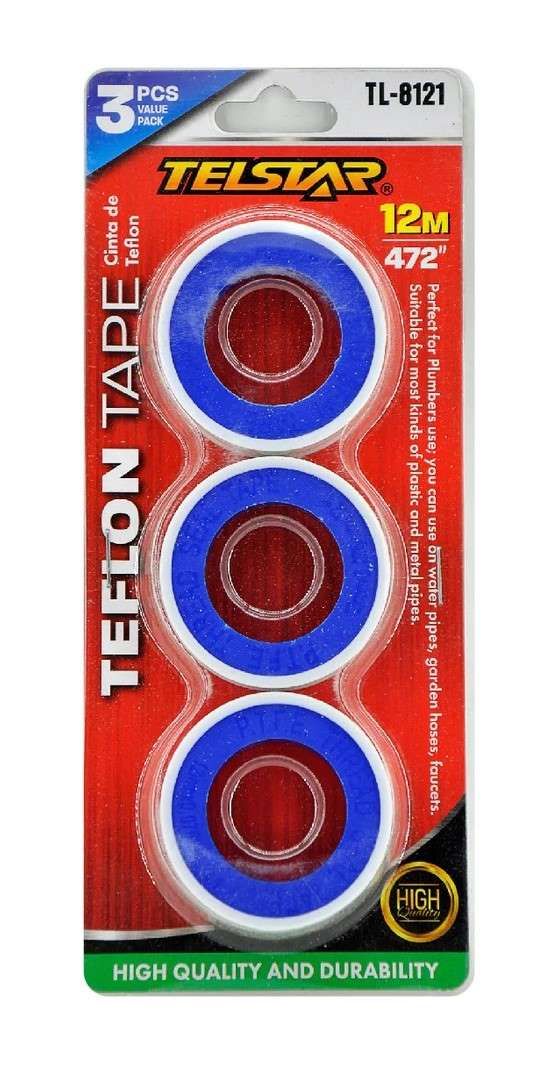 Cinta de Teflon 3pc
