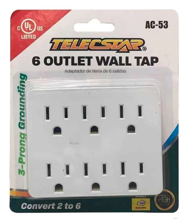 Adaptador de 6 Salidas