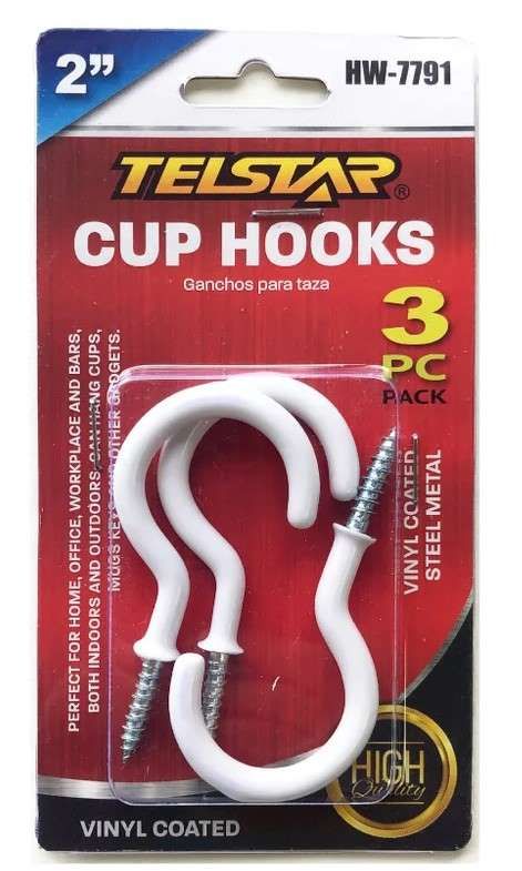 Cup Hooks 3pc