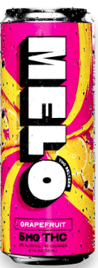 Melo THC Seltzer Grapefruit
