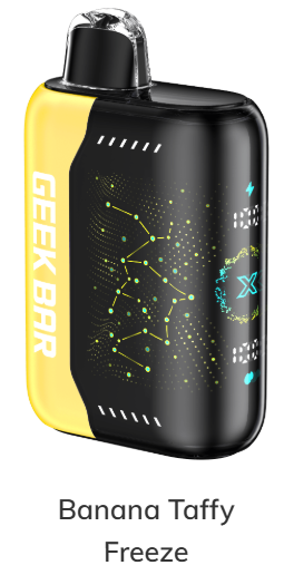 GEEK BAR PULSE X 25K BANANA TAFFY FREEZE