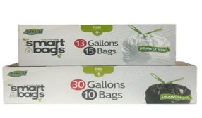 Bio. SmartBags 13 Gal. w/Drawstring 48/15