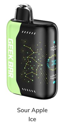 GEEK BAR PULSE X 25K SOUR APPLE ICE