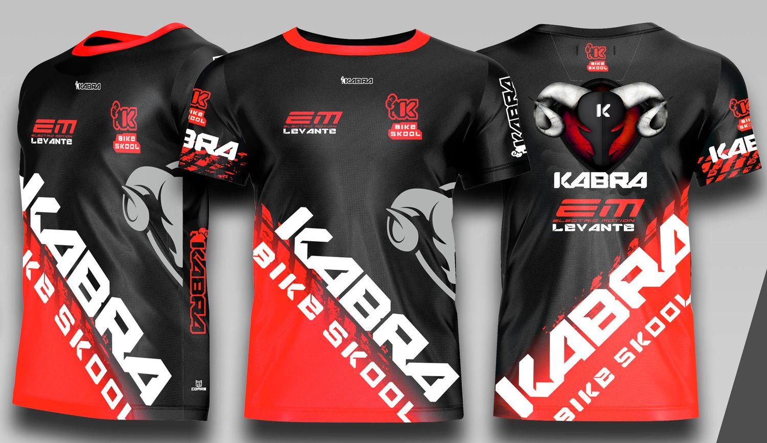 Camiseta Competicion Kabra Bike Skool