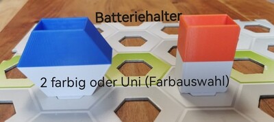 Batteriehalter ( Farbauswahl möglich)