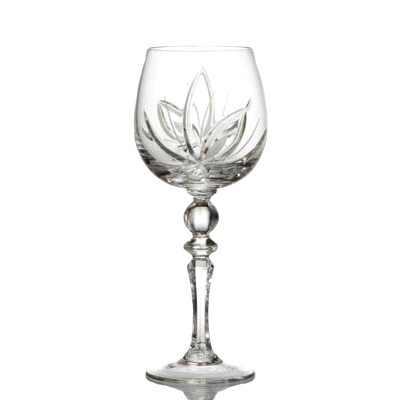 Crystal glasses "Blossom", 250 ml, 6 pcs.