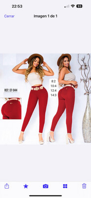 Jean Levanta Cola size 3-4