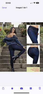 Jean Levanta Cola size 5-6