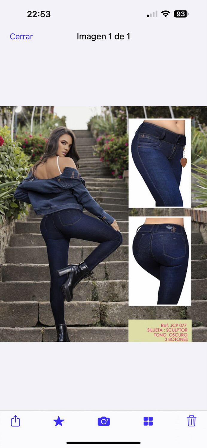 Jean Levanta Cola size 5-6