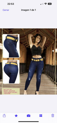 Jean Levanta Cola size 5-6