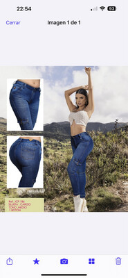 Jean Levanta Cola size 5-6