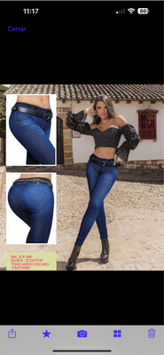 Jean Levanta Cola size 9-10