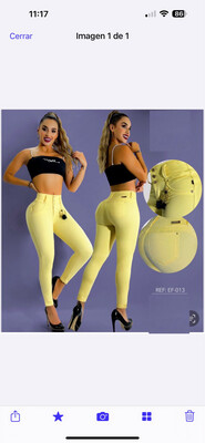 Jean Levanta Cola Size 7-8