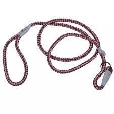 COASTAL K9 Explorer REFLEXTIVE Braided Slip Leash Berry 6 ft