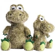 Fabdog Alligator Fluffies Toy Canine Small