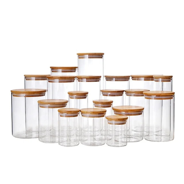 Glass jars