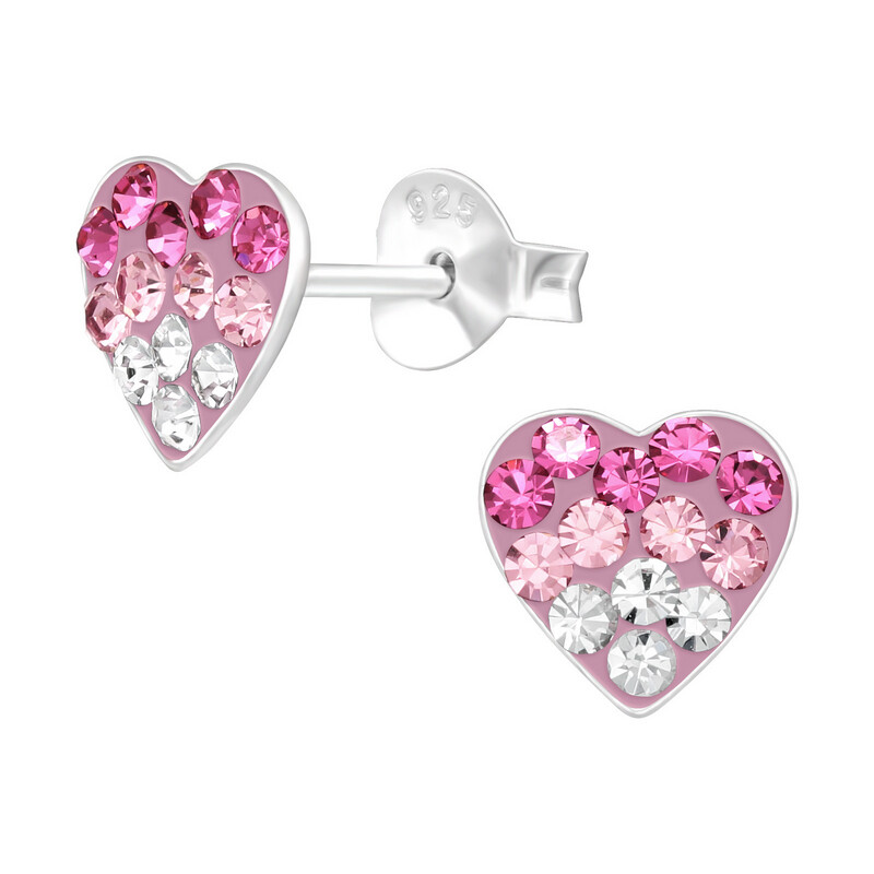 I Love You Ear Studs