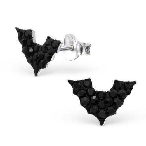 Bats Crystal Ear Studs