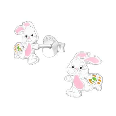 Racing Bunnies Ear Studs