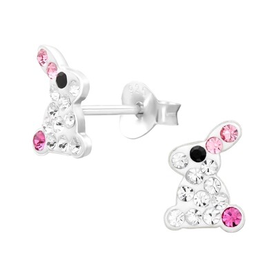 Sparkle Bunny - 925 Sterling Silver