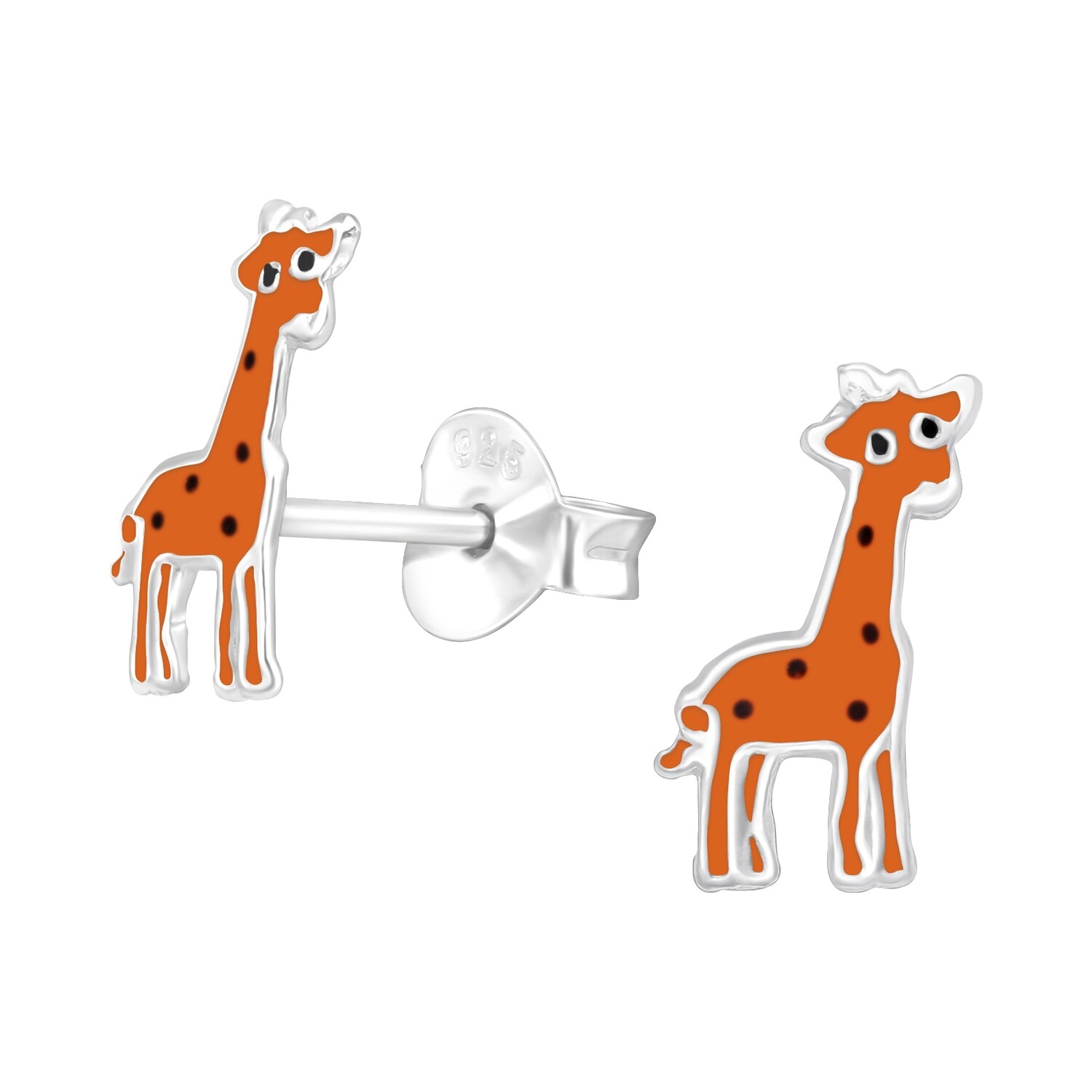 Giraffe Colourful Ear Studs