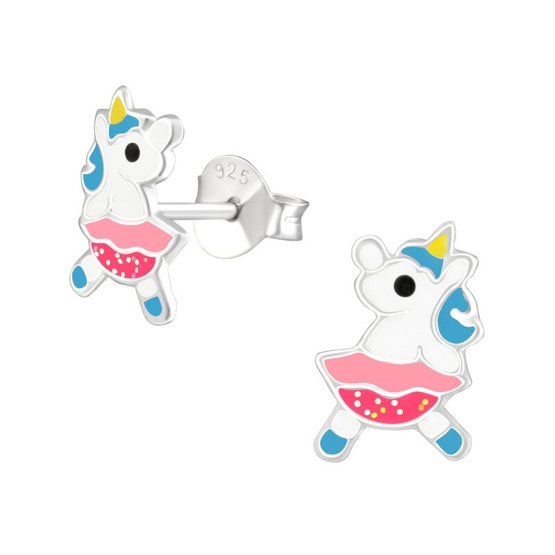 Dancing Unicorn Ear Studs