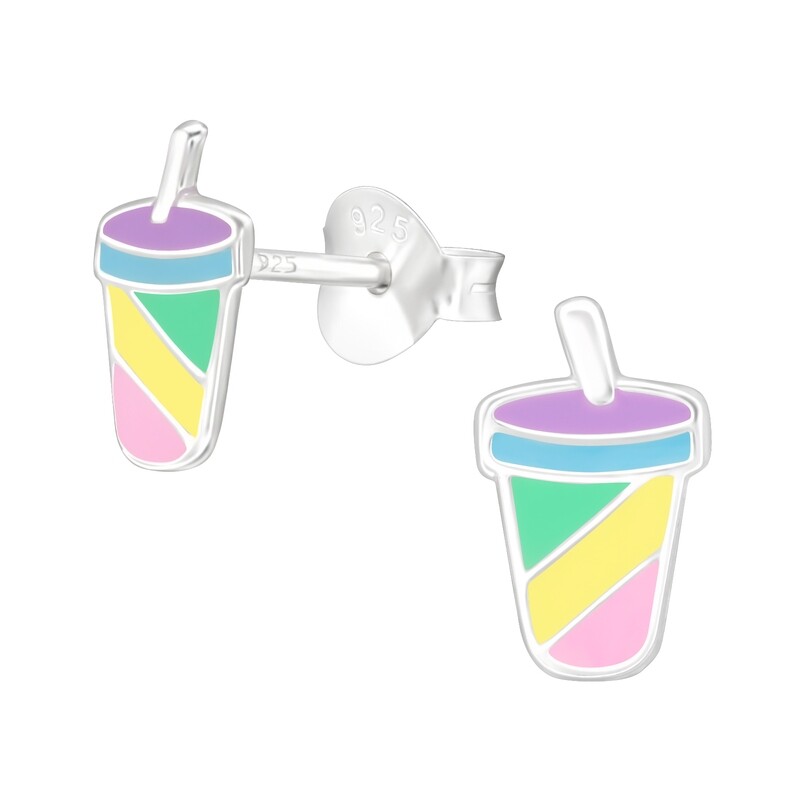 Milkshake Colourful Ear Studs
