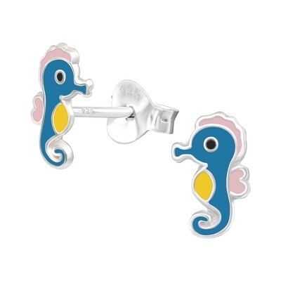 Baby Seahorse Ear Studs