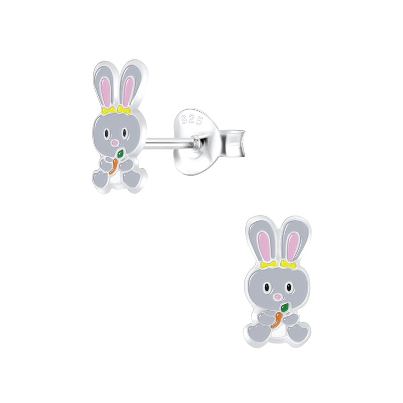 Sporty Bunny colourful Ear Studs