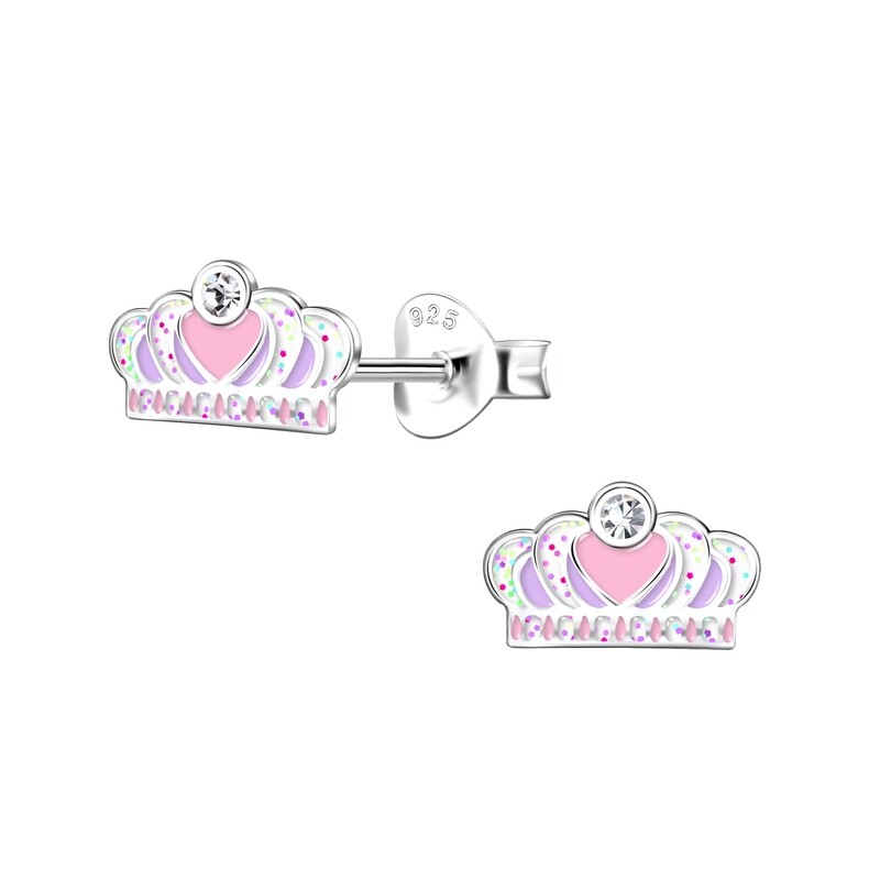 Royal Princess Colourful Ear Studs