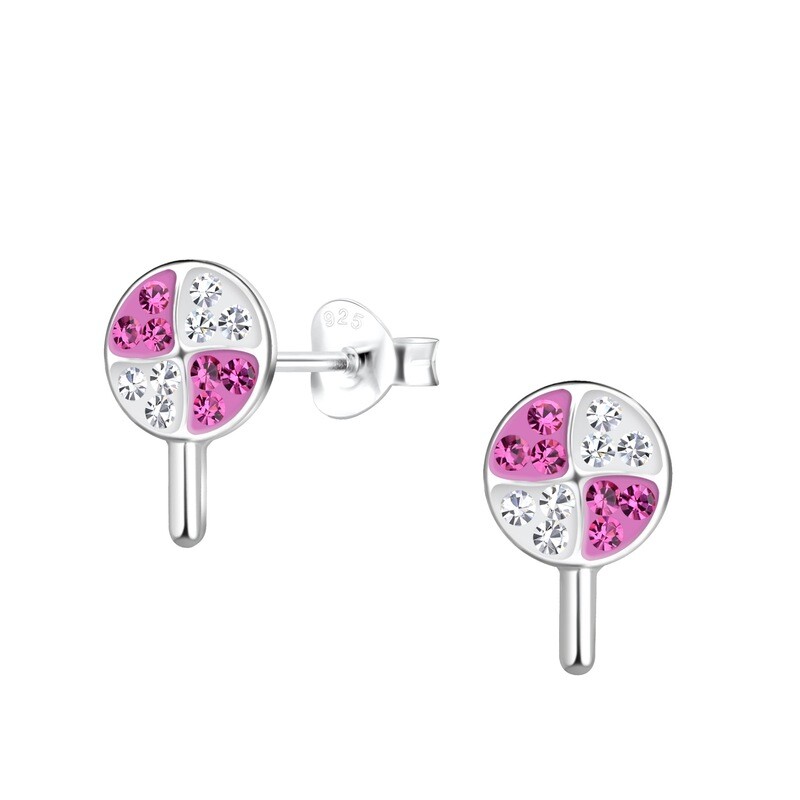 Sparkle Lollipop Ear Studs