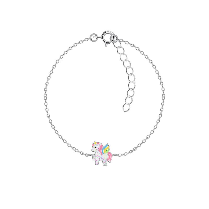 Flying Coloured Unicorn Bracelet