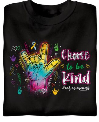ASL Choose to be Kind T-shirt