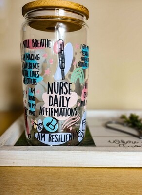 16OZ Nurse Libbey Glass