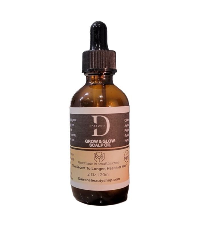 Grow &amp; Glow Scalp Oil 2 oz