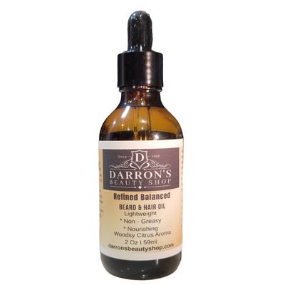 Refined Balance Beard & Hair Oil 2oz