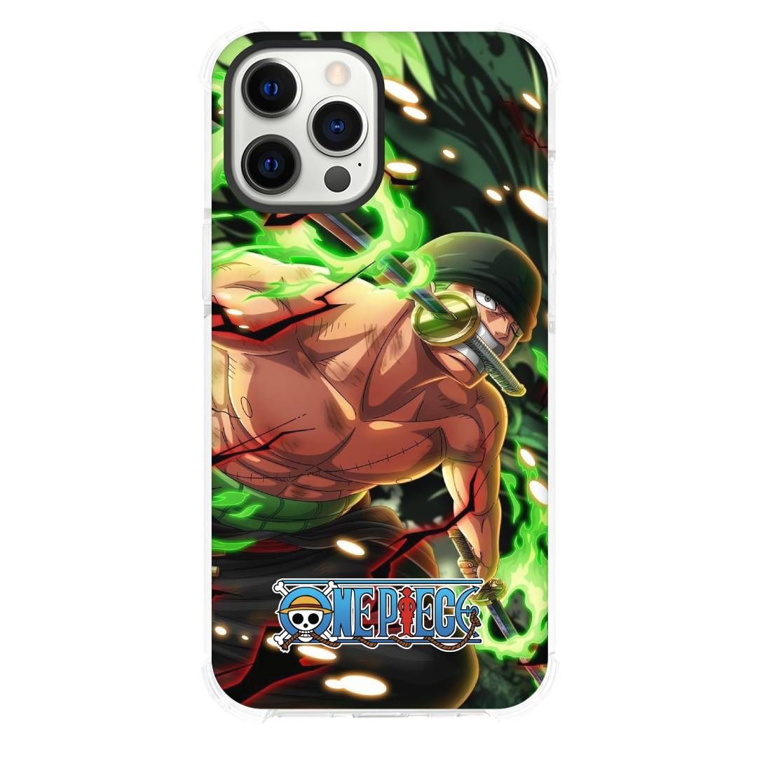 One Piece Roronoa Zoro Phone Case For iPhone - Roronoa Zoro Attack Mode