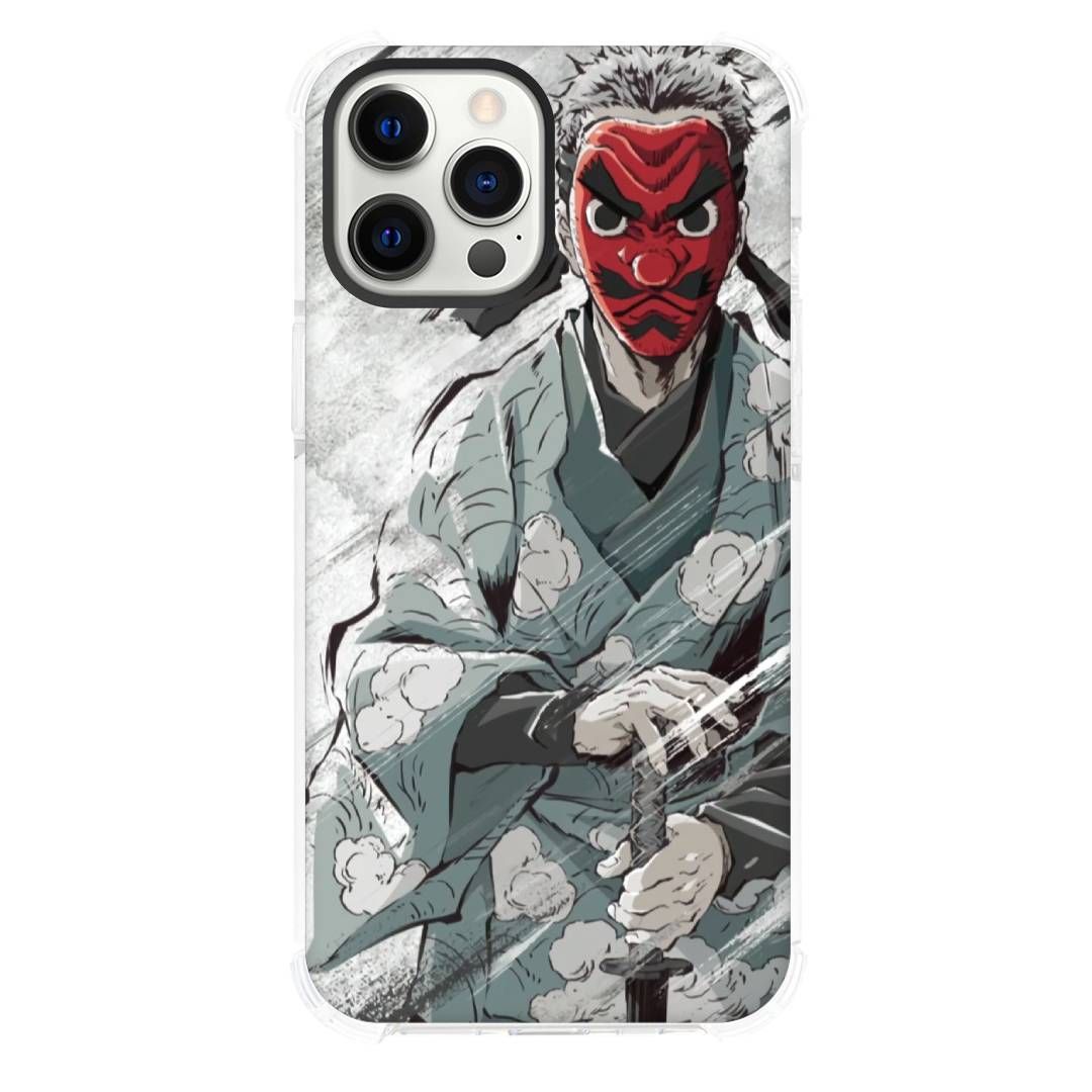 Demon Slayer Phone Case For iPhone Devices - Sakonji Urokodaki Portait