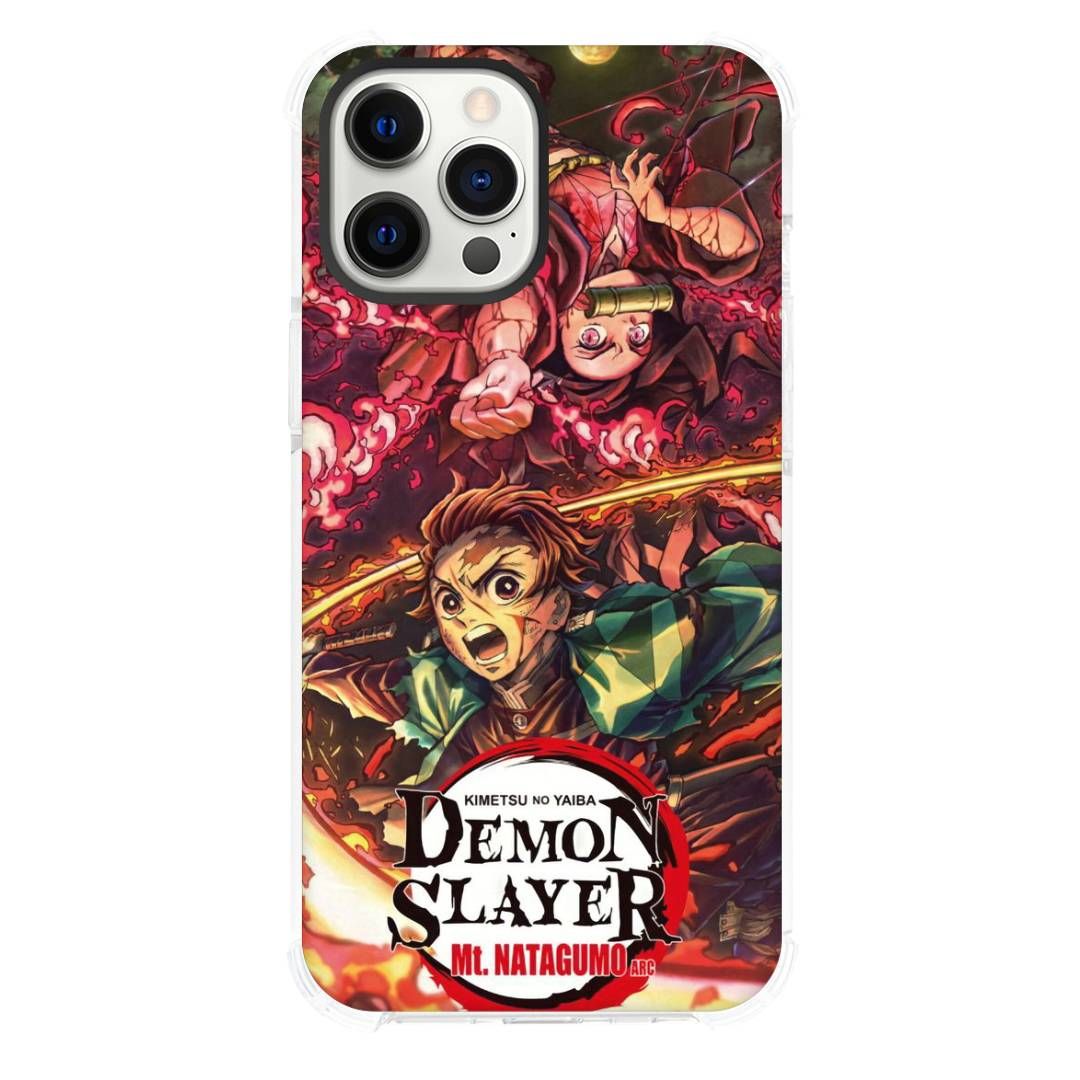 Demon Slayer Phone Case For iPhone Devices - Tanjiro Kamado Nezuko Kamado Mount Natagumo Arc