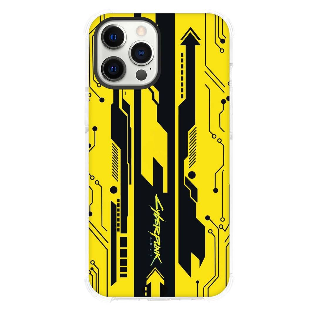 Cyberpunk 2077 Phone Case For iPhone Devices - Logo Pattern Art