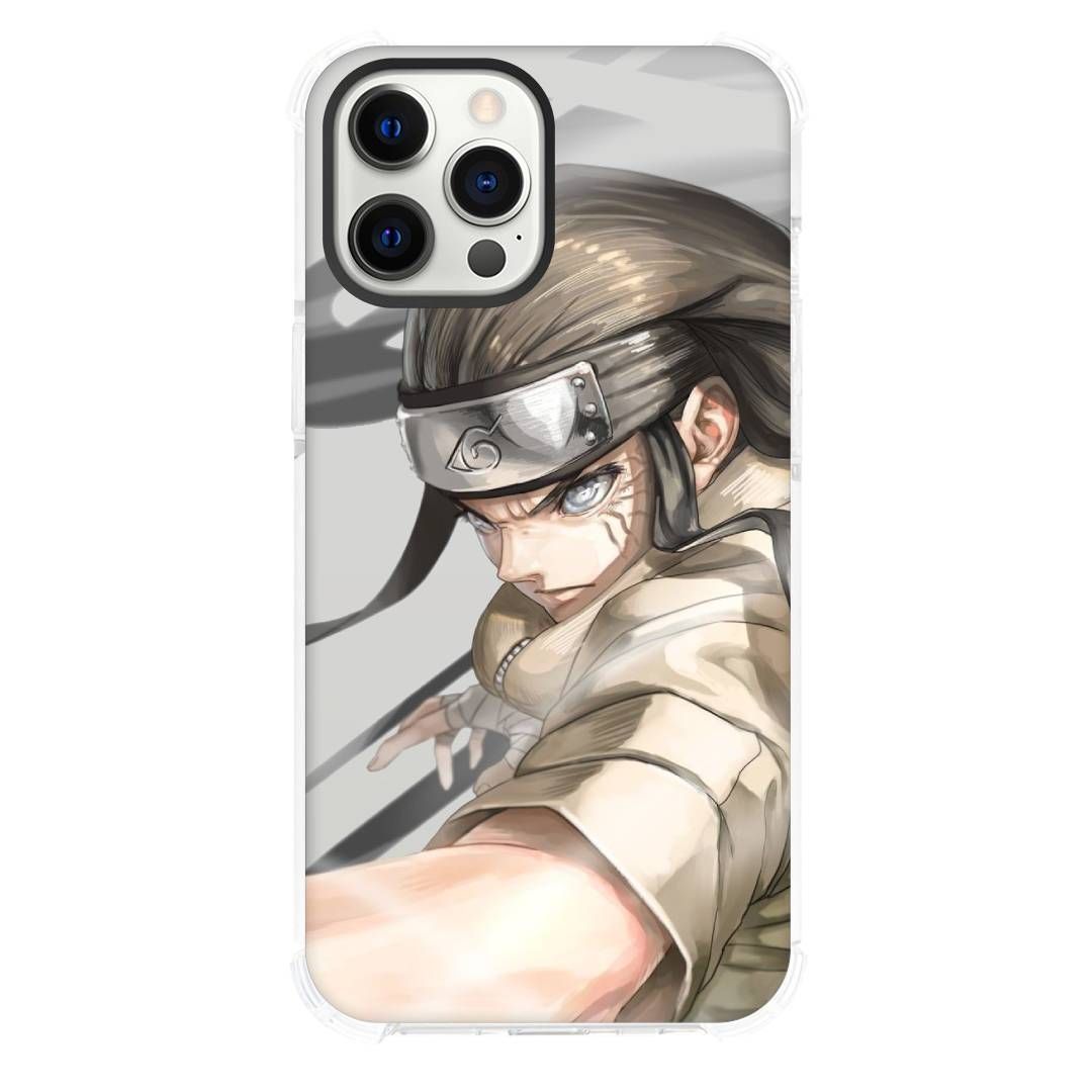 Naruto Phone Case For iPhone Devices - Neji Hyuga Portait