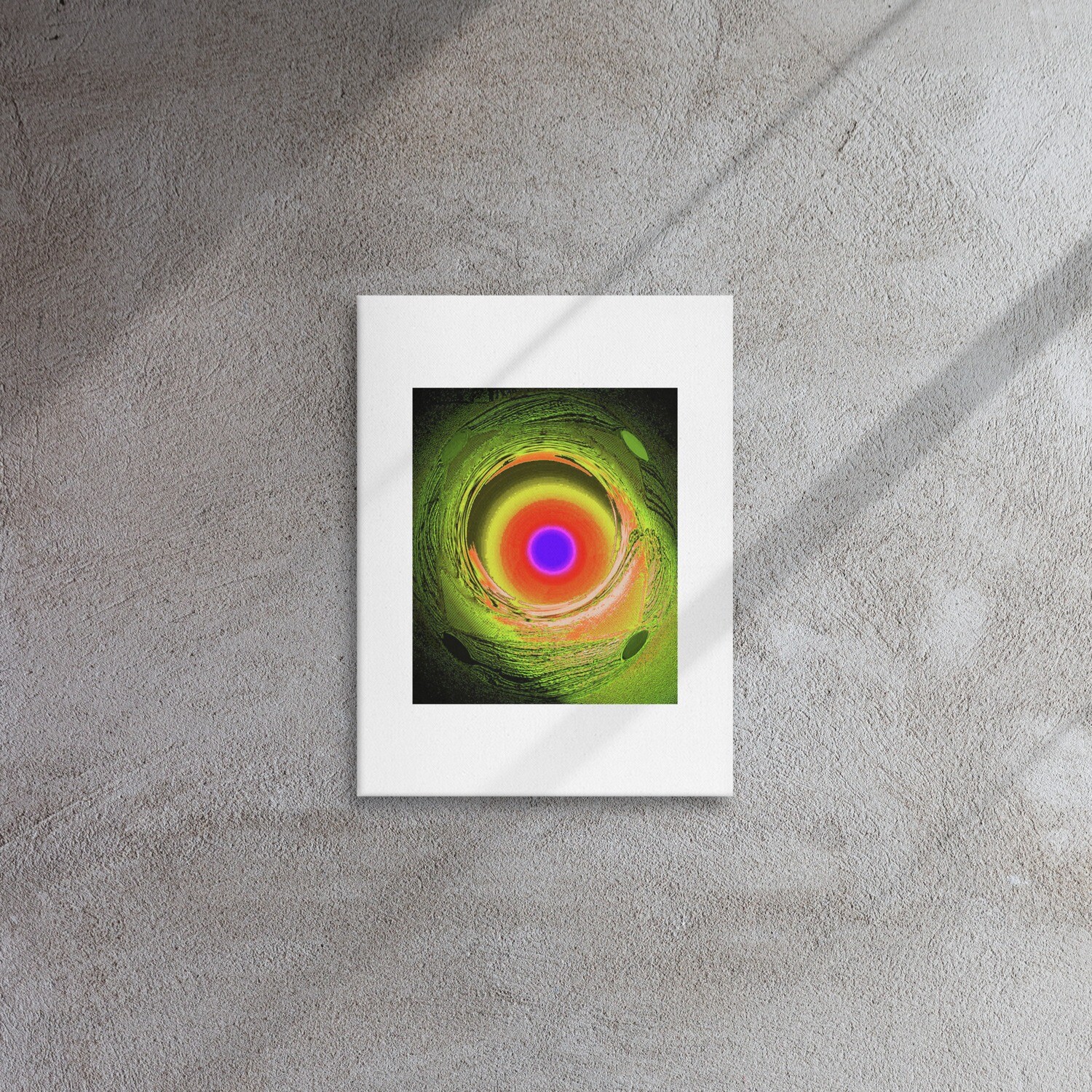 Blue Dot Canvas Print