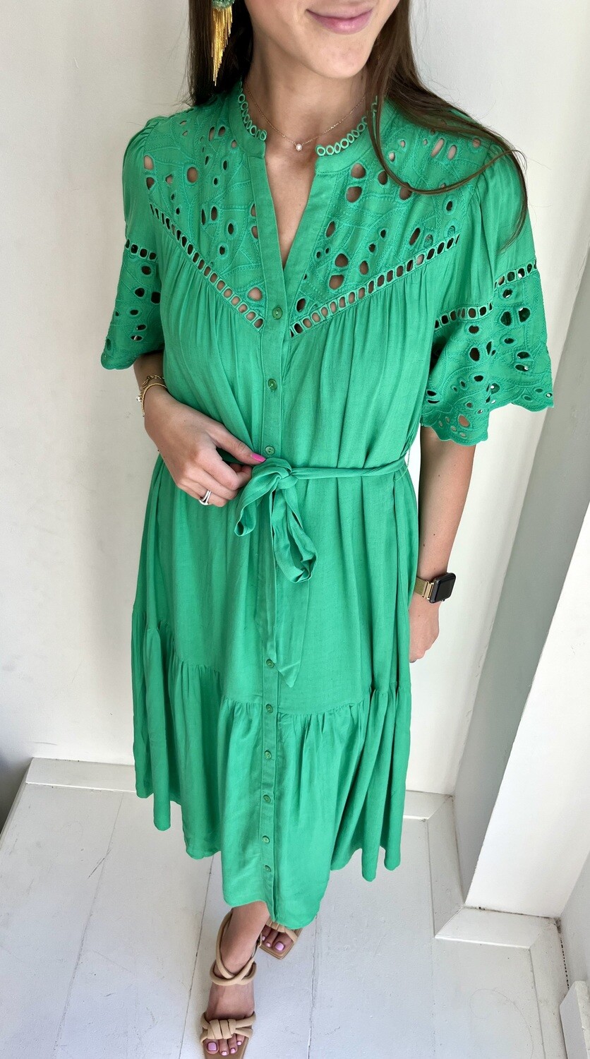Carlota dress, Color: green, Size: s
