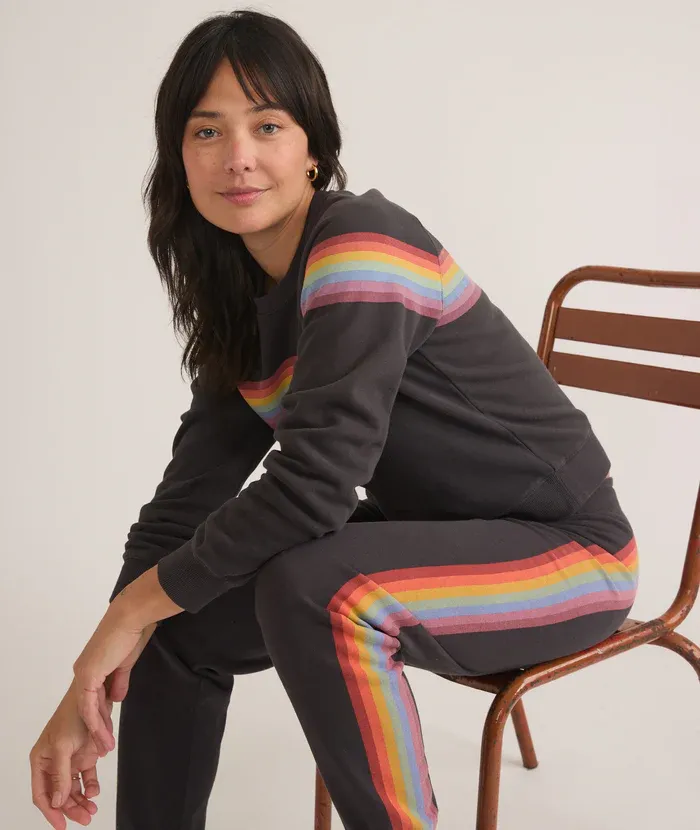 Anytime Striped Sweatpant