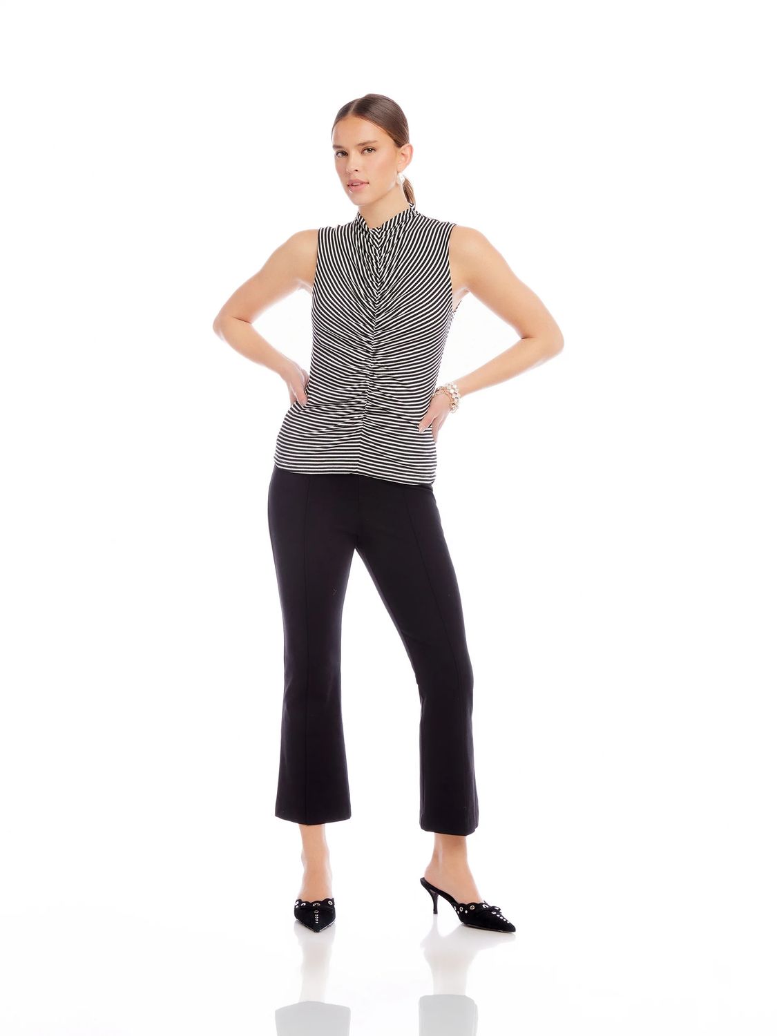 Sigourney pin tuck