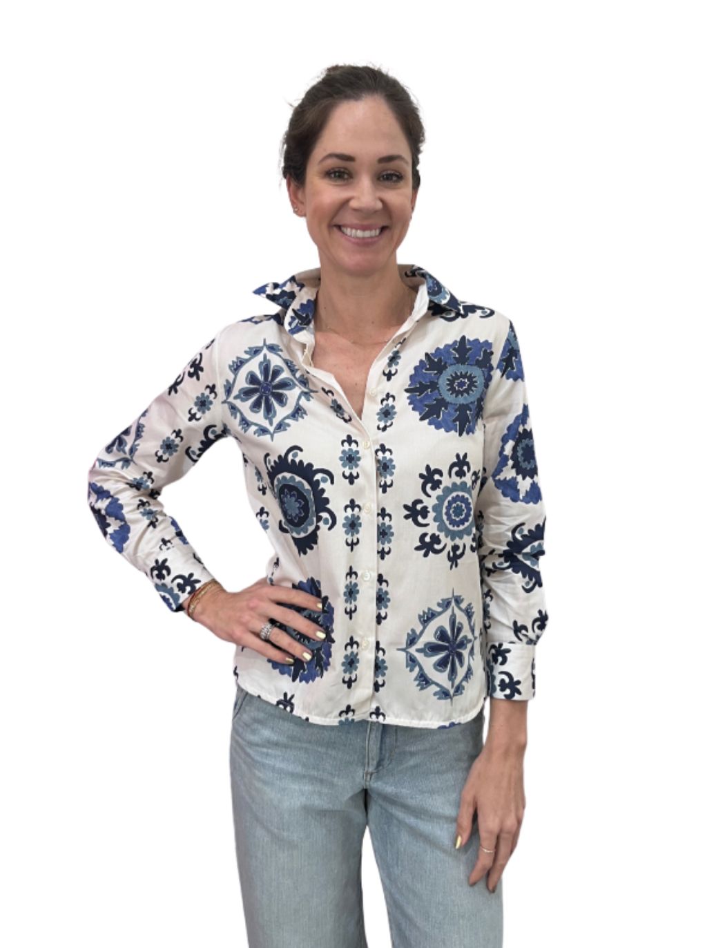 Isa Suzani top