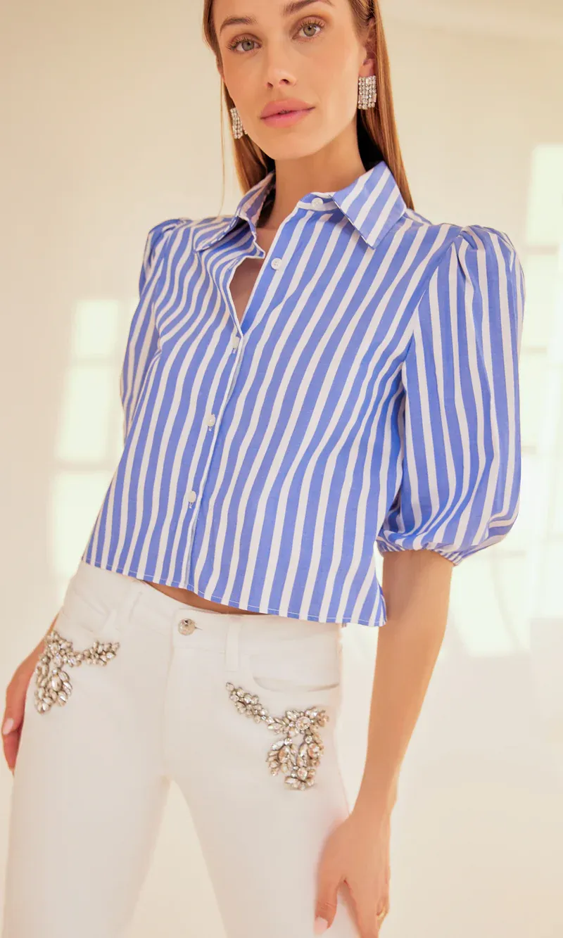 Tammy stripe top