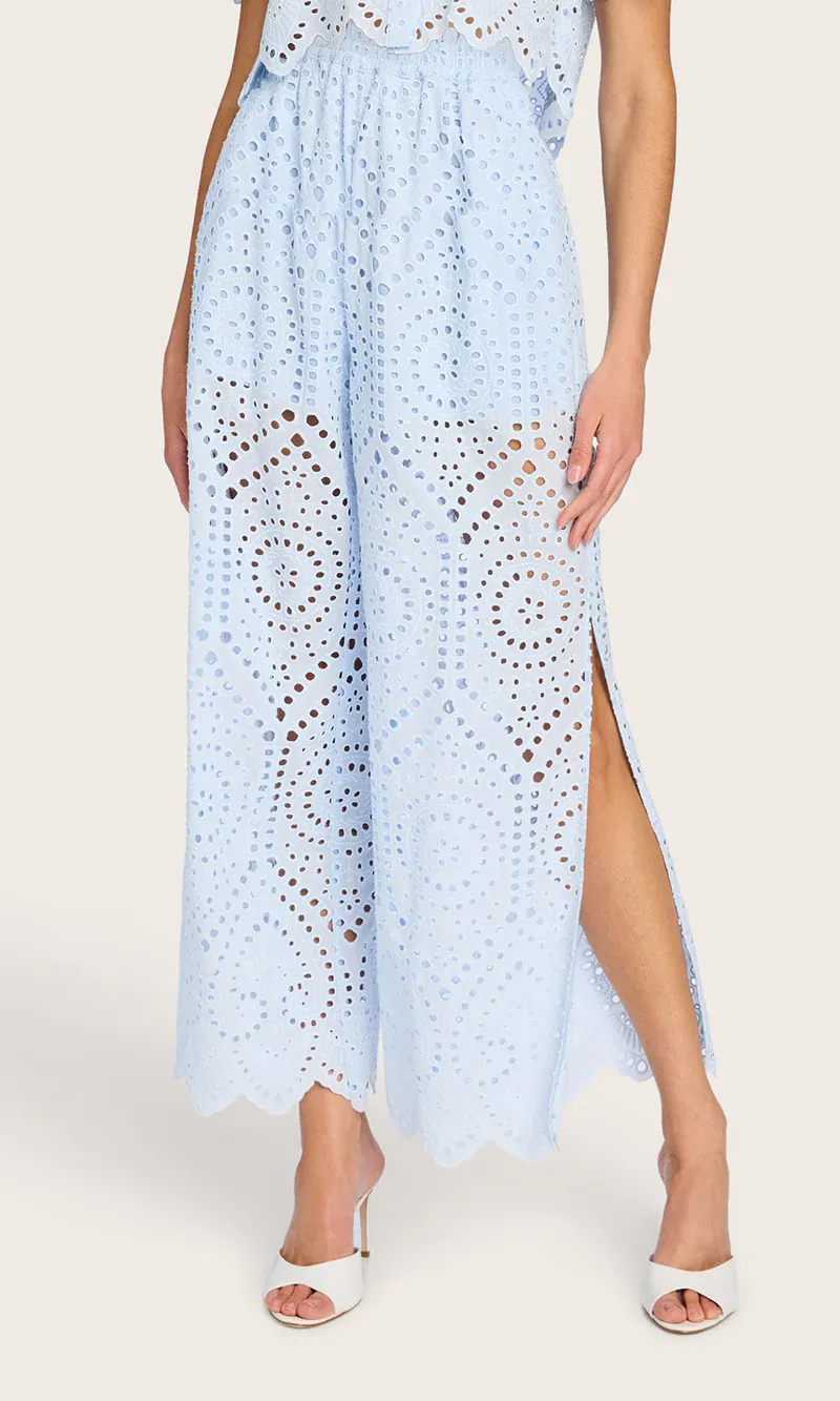 Connie eyelet pants
