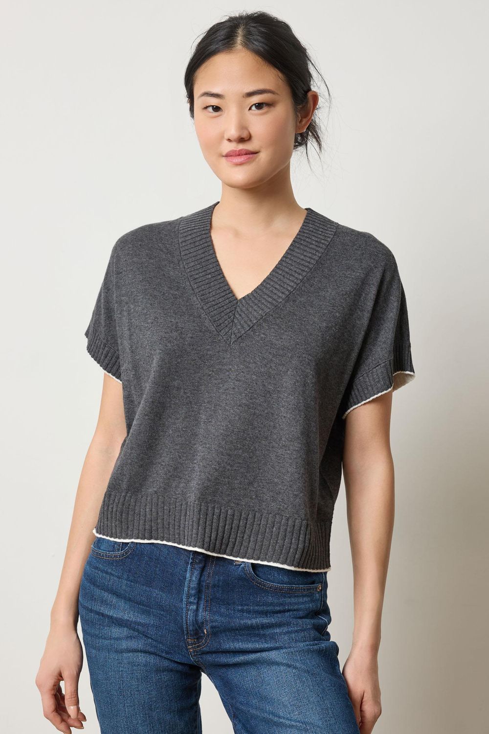 PA3035 S/S Knit top