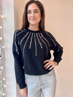 Juno studded sweatshirt